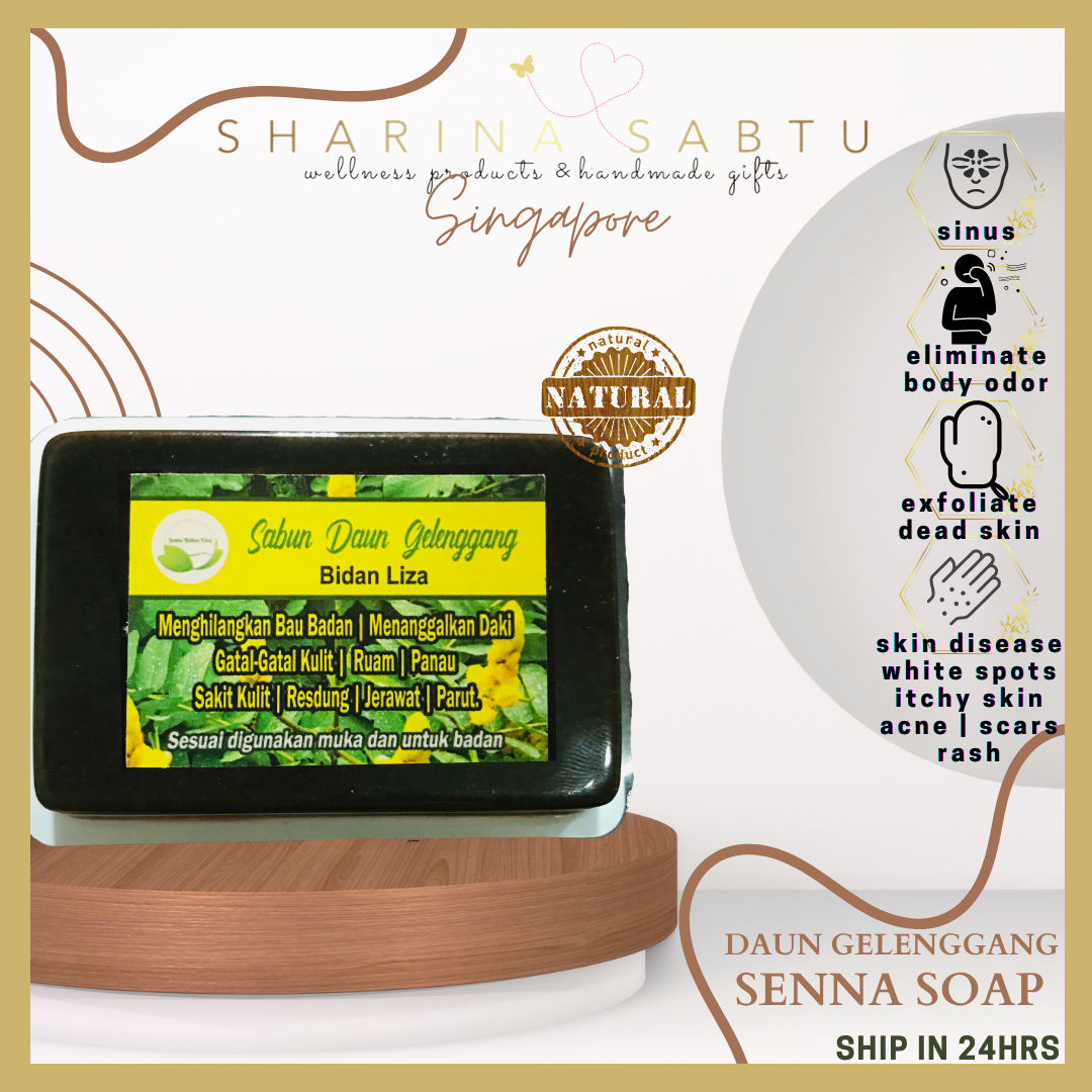 SENNA SOAP (Daun Gelenggang)